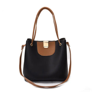 2-Piece Winter Bag Set: Tote Handbags, Shoulder Bags, Clutch Crossbody