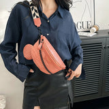 Crocodile Leather Messenger Bag Set for Women Large Capacity Crossbody Chest Bag