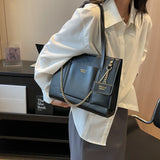 Women's Large Capacity Tote Bag Shoulder Bag Top Handle Briefcase