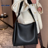 2 Sets Casual Tote Bags PU Leather Shoulder Bags for Women Female Travel Bag