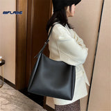 2 Sets Casual Tote Bags PU Leather Shoulder Bags for Women Female Travel Bag