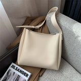 2 Sets Casual Totes Bag PU Leather Shoulder Bags for Women Female Travel Bag
