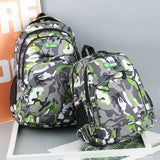 Camouflage Waterproof School Bags for Boys Girls Orthopedic Backpack