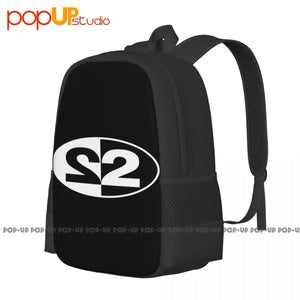 2 Unlimited Backpack Large Capacity Vintage Softback Gym Tote Bag