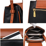 Leather Shoulder Bag Bucket Handbag Large Capacity Tote Sac