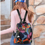 2 in 1 Backpacks Women Shoulder Bags School Girls Travel Bagpacks