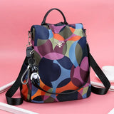 2 in 1 Backpacks Women Shoulder Bags School Girls Travel Bagpacks