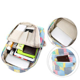 Canvas Student Girl School Backpacks Teenager Girls Leisure Knapsacks