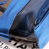 Women Beach Bag Set PVC Transparent Shoulder Bag with Purse