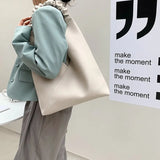 2-Piece Set Soft Leather Shoulder Bags for Women