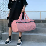 20 Inch Unisex Nylon Travel Bag Portable Large Capacity Fitness Bag