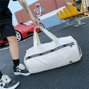 20 Inch Unisex Nylon Travel Bag Portable Large Capacity Fitness Bag