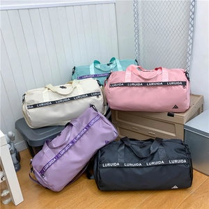 20 Inch Unisex Nylon Travel Bag Portable Large Capacity Fitness Bag