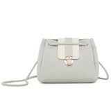 2008 Women's Retro Single Shoulder Slant Bag with Coloured Cover Lock