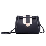 2008 Women's Retro Single Shoulder Slant Bag with Coloured Cover Lock