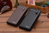 Men's Leather Zipper Wallet