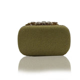 Kingluck Pu Wedding Clutch with Pearls