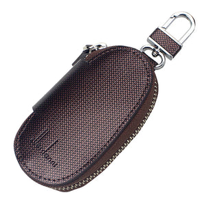 Solid Leather Trunk Car Styling Wallet Key Bag K002