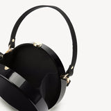 Solid Acrylic Round Box Clutch Shoulder Bag