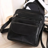 Messenger Handbags PU Leather Men's Casual Business Shoulder Crossbody Bag