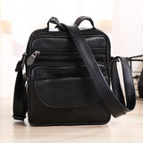 Messenger Handbags PU Leather Men's Casual Business Shoulder Crossbody Bag