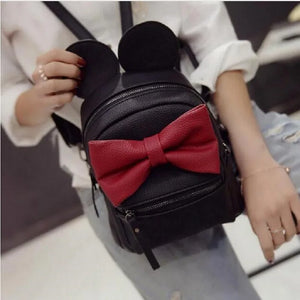 Sweet Ears Animals Mini Backpack PU Leather Baby School Bag