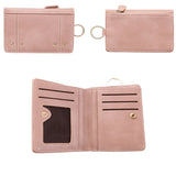 Women Leather Zipper Wallet Lady Portable Multifunction