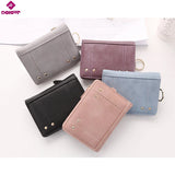 Women Leather Zipper Wallet Lady Portable Multifunction