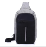 Men's Anti-theft Crossbody Bag Water Repellent Chest Pack