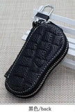 Colorful Leather Key Case Wallet