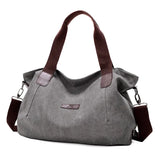 Woman Canvas Bags Casual Shoulder Bag Large Capacity Hobos Bag