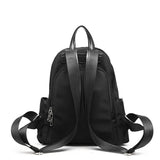 Waterproof Nylon Women Backpack Shoulder Back Bag Preppy Style