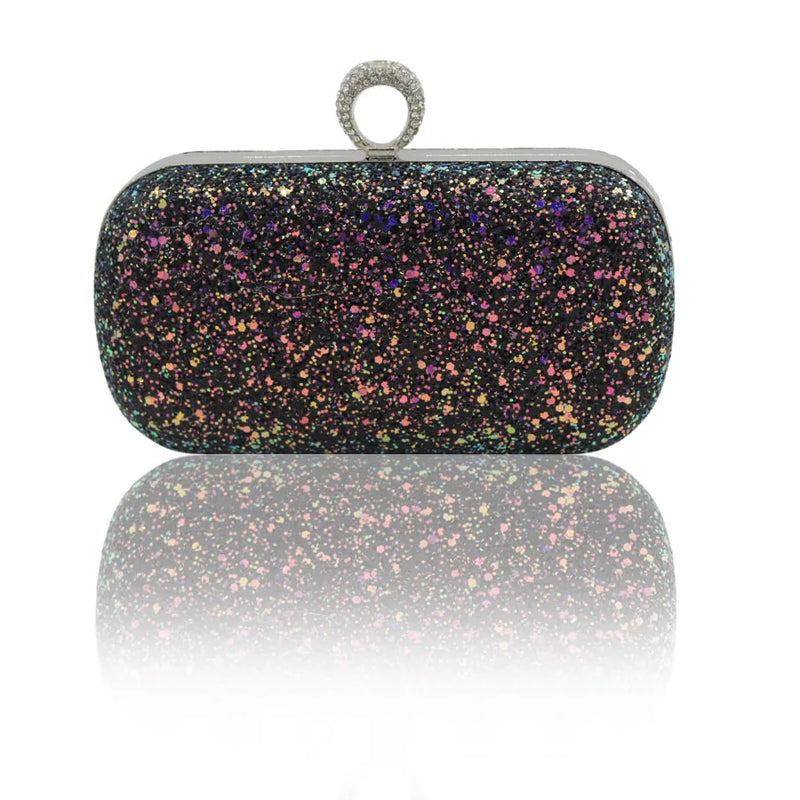Women Evening Bags Chain Rhinestones Clutch Small Bags