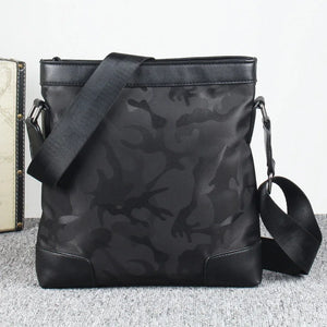Camouflage Nylon Shoulder Bag Canvas Man's Handbag Vertical Handbags