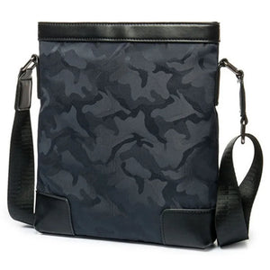 Camouflage Nylon Shoulder Bag Canvas Man's Handbag Vertical Handbags