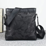 Camouflage Nylon Shoulder Bag Canvas Man's Handbag Vertical Handbags