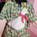 Duck Plush Purse Crossbody Bag for Girls