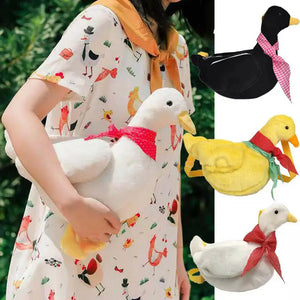 Duck Plush Purse Crossbody Bag for Girls