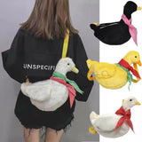 Duck Plush Purse Crossbody Bag for Girls