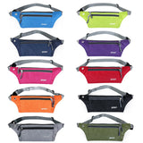 Fanny Pack Bum Bag Slim Waist Bag Waterproof with Earphone Hole