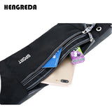 Fanny Pack Bum Bag Slim Waist Bag Waterproof with Earphone Hole