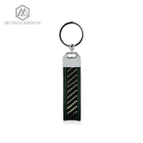 Real Carbon Fiber Key Chain with High Key Ring