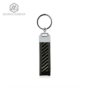Real Carbon Fiber Key Chain with High Key Ring