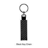 Real Carbon Fiber Key Chain with High Key Ring