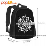 Meshuggah Mesh Spiral Backpack Large Capacity Art Print