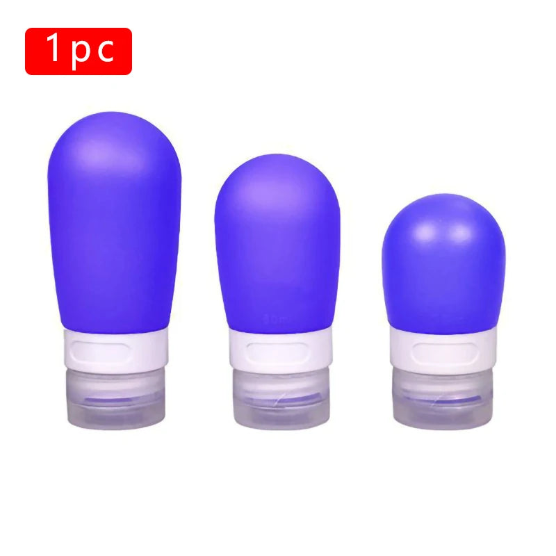 Candy Silicone Travel Bottles 80ml Cosmetic Shampoo Lotion Container