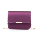 Women Shoulder Bag Small Beach Bag Chain PU Leather Handbag