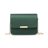 Women Shoulder Bag Small Beach Bag Chain PU Leather Handbag