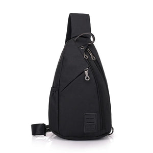 Men Chest Pack Large Capacity Sling Shoulder Bag Multifunction