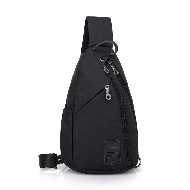 Men Chest Pack Large Capacity Sling Shoulder Bag Multifunction